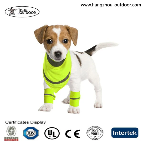 Safety Dog Gear dog neckerchief reflect outdoors dog gear