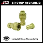 KZD MEDIUM-PRESSURE HIGH PERFORMANCE PNEUMATIC AND HYDRAULIC QUICK COUPLER(BRASS)