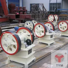 Semi-automatic PEW series jaw crusher low price without fan