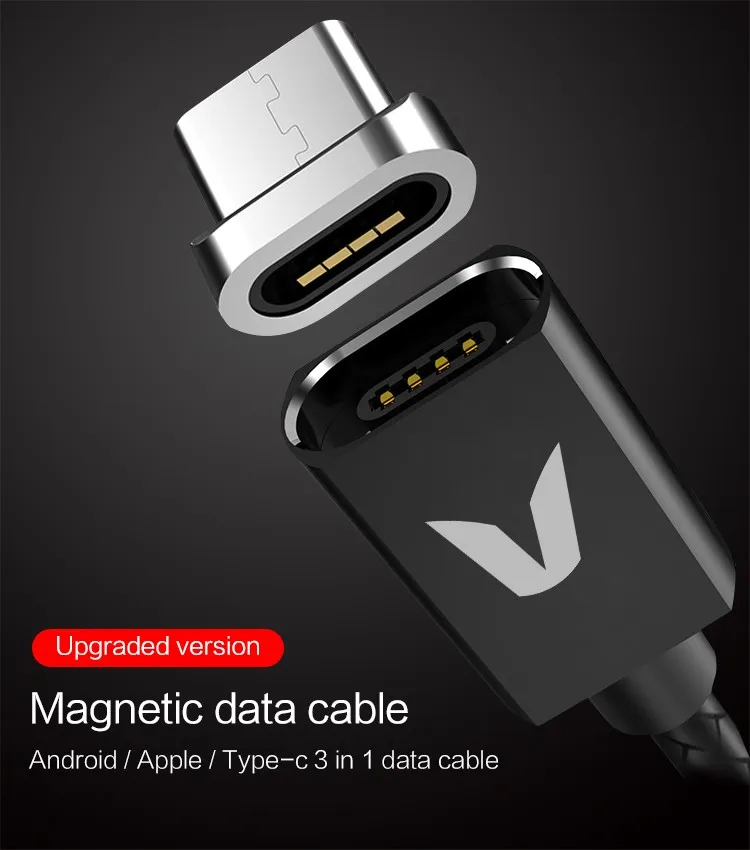 2019 Wholesale High Technical PU Leather Data Line 3 in 1 Travel Usb Charger with Cable Magnetic USB Cable - ANKUX.COM