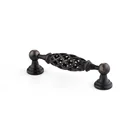 Village Classics Birdcage Maximum Width Oval Knob, Oil Rubbed Bronze ORB Cabinet Pull Handle