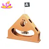 Best sale interactive fun food puzzle wooden puzzle toys for dogs, cats and pets W06F037