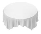 220gsm 300TC 100% cotton white table cloth for hotel table