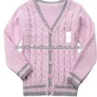 2017-2018 new fashion knitted Lovely design pure cotton cardigan sweater for infants or kids girl