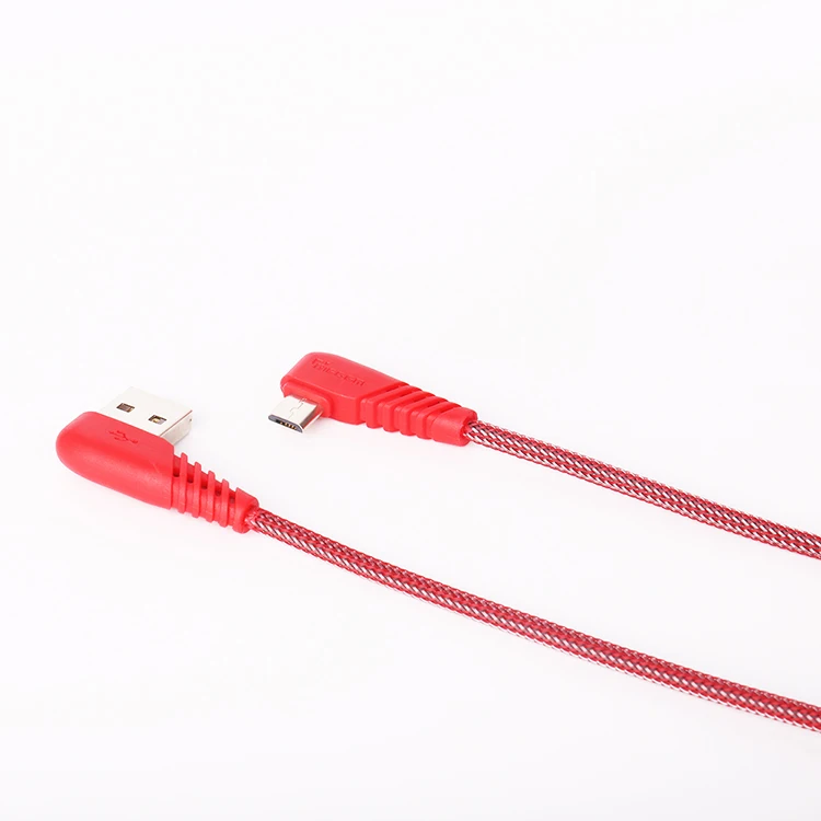 New Arrival product 1M bending fishing net braided micro usb data cable for Android smart phone - ANKUX.COM