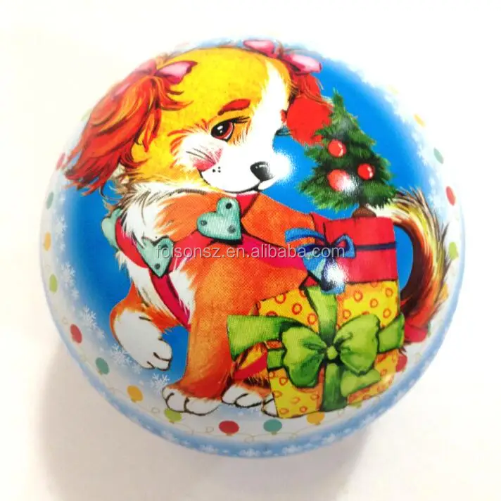high quality tin ball for christmas gift