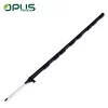 UV resistance black cattle electric fence plastic post with steel stakes