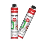 gaps filling use polyurethane spray foam 750ml insulation 2018 new products