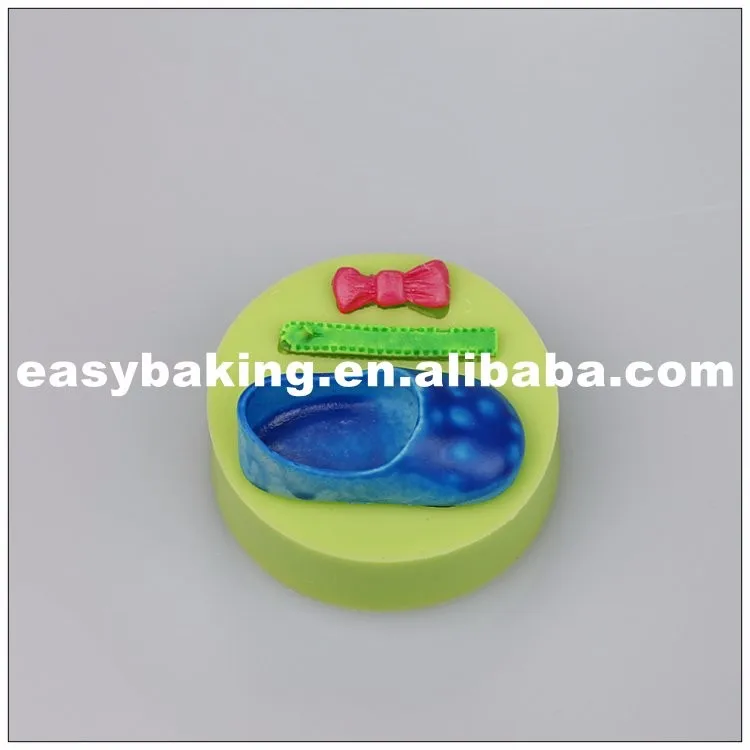 es-8414_Baby Accessories Celebrate Birthday Single Shoe Bow Silicone Mold Cake Decoration Tool_6847.jpg