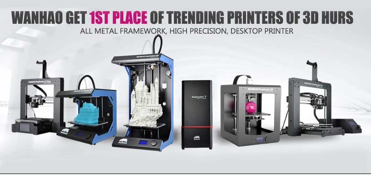 300*300*400 Duplicator 9 FDM Desktop 3D Printing / Large format 3D Printer / high end accuracy / Factory direct sale and supprt