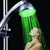 39pcs per lot drop shipping Water Glow LED shower mixers with single green color