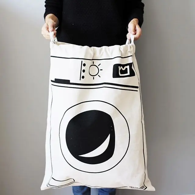 Fashionable Excellent Quality Cloth Drawstring Canvas Bag