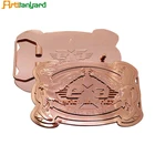 Belt buckle Manufacturer Custom Low Price Rose Gold Mini Seat Belt Buckles