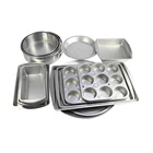 Custom Metal Roasting Baking Tray Non Stick Bakeware Set Cake Bread Loaf Pan
