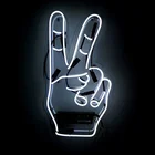 Outdoor Indoor Cool Business Supermarket Car LED Christmas Neon Light Sign Boards Windows Garage Wall Neon Sign