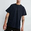 t shirt wholesale cheap black custom logo men oversized boxy t-shirt
