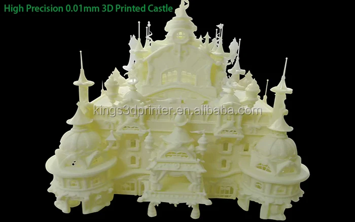 3D printed castle