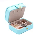 Accepted Design 4 Color Printing Carton Packaging Travel Bracelet Jewelry Storage Case Ring Box