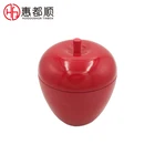 Wholesale Small Custom Empty Unique Apple Shape Metal Candle Tin Container