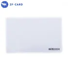 ATM Card Size 13.56MHz 125KHz RF Chip ID Card Blank White Card