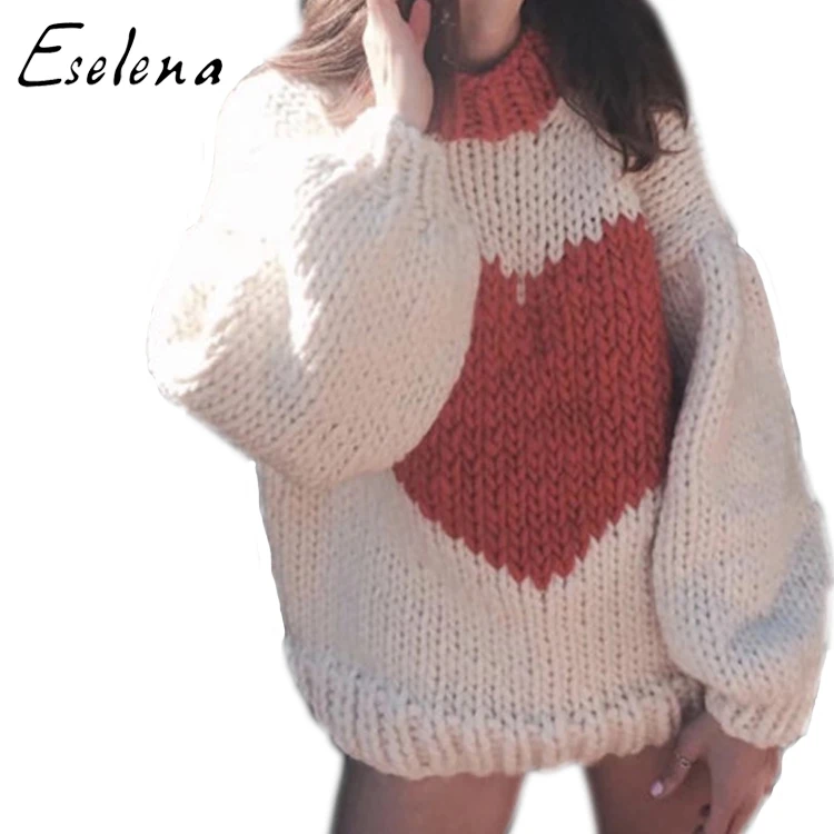 women Clothing suppliers wholesale women's thick line loose pullover love heart pattern sweet mohair sweater mujer
women Clothing suppliers wholesale women's thick line loose pullover love heart pattern sweet mohair sweater mujer