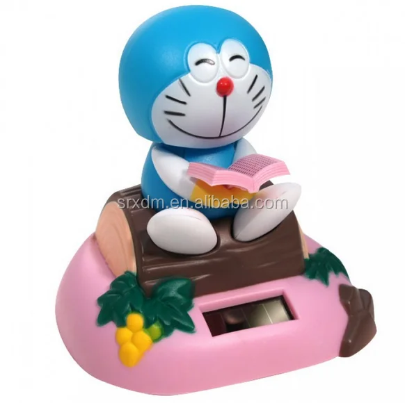 Custom make Hot Cool พลังงานแสงอาทิตย์ Bobble หัว Doraemon โรงงานราคา