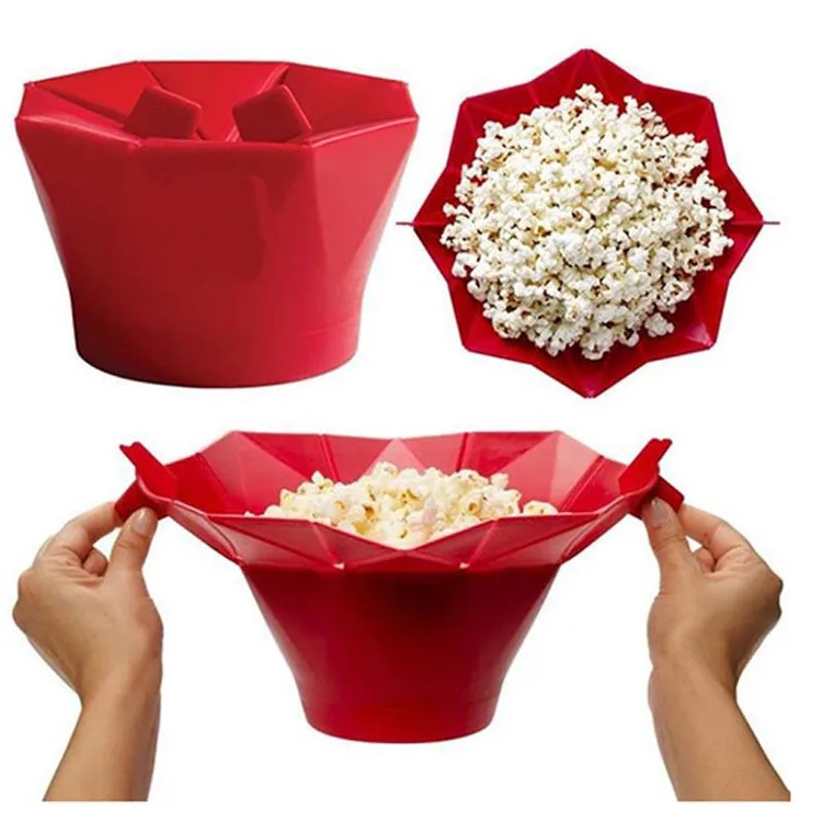 Healthy choice home-made silicone microwave popcorn maker, Custom color for popcorn maker
Healthy choice home-made silicone microwave popcorn maker, Custom color for popcorn maker