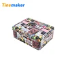 Personalized new design rectangular package tin gift boxes