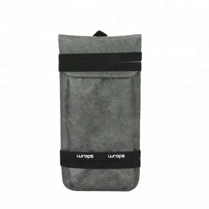 guangdong factory custom design tyvek paper phone pouch rfid