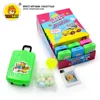 Hottest surprise toy luggage candy with tattoo wholesale