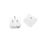 tuya smart wi-fi 220v uk plug alexa google home electrical power socket wifi smart
