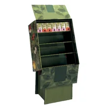 Custom paper display stand Floor-standing display