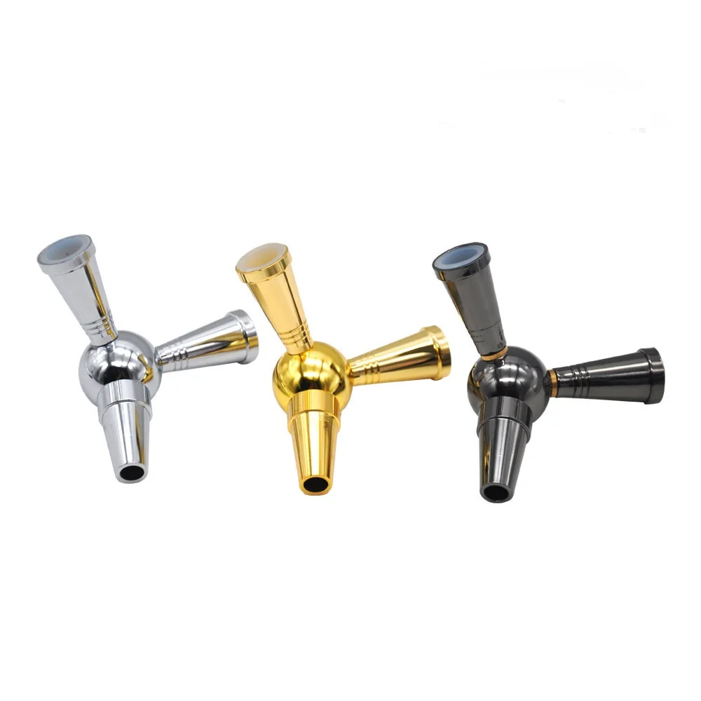 STARBUSS Wholesale One-to-Two Hose Adapter Aluminum Connection Joint Bifurcate Shisha Hose Accessories, Black/dark gray/silver
STARBUSS Wholesale One-to-Two Hose Adapter Aluminum Connection Joint Bifurcate Shisha Hose Accessories, Black/dark gray/silver