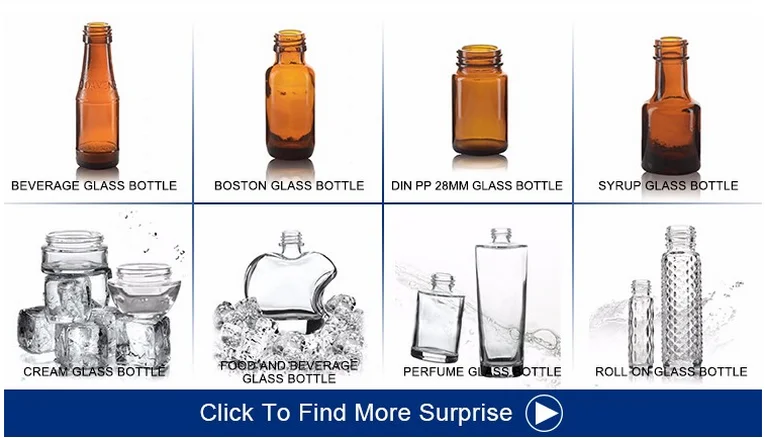 amber glass bottle