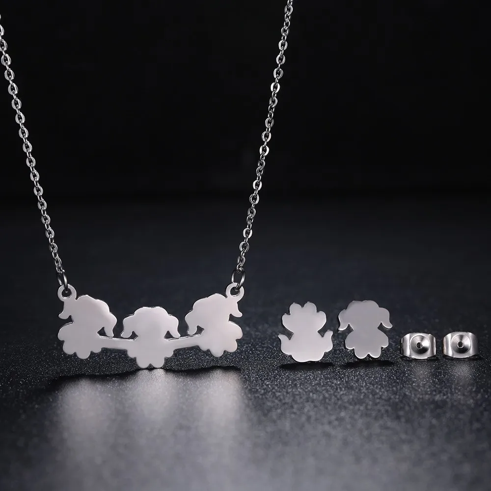 2018 Quality Women's Stainless Steel Jewelry Gold Jewelry Set Wholesale Sales (Factory Direct)
2018 Quality Women's Stainless Steel Jewelry Gold Jewelry Set Wholesale Sales (Factory Direct)