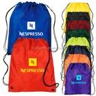 Wholesale Fashion Promotional Cheap Custom Logo Non Woven Christmas Drawstring Gift Pouch Bag