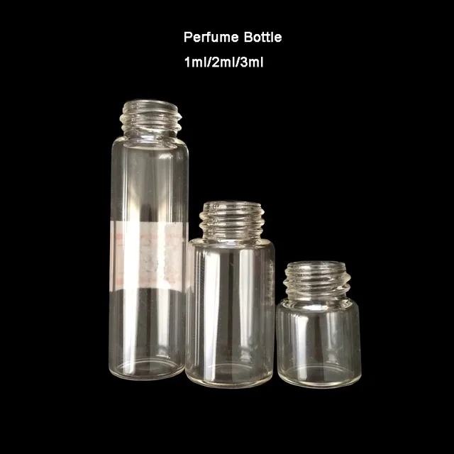 Price perfume sample customized small glass bottle