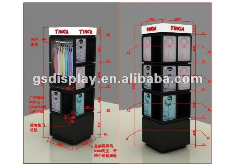 T-shirt Display Stand - Buy T-shirt Display Stand,Clothes Display Stand