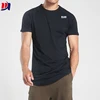 OEM Hot Fashion 100%Cotton Custom Logo Mens Reglan Sleeve And Scoop T-shirt