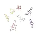 Latest style factory directly silver nickel dog shaped paper clips