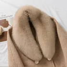 CX-A-78 New Design Fox Fur Collar For Women Outwear