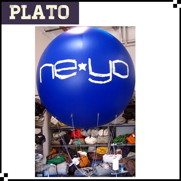 deep blue advertising balloon, promotional helium balloons for sale