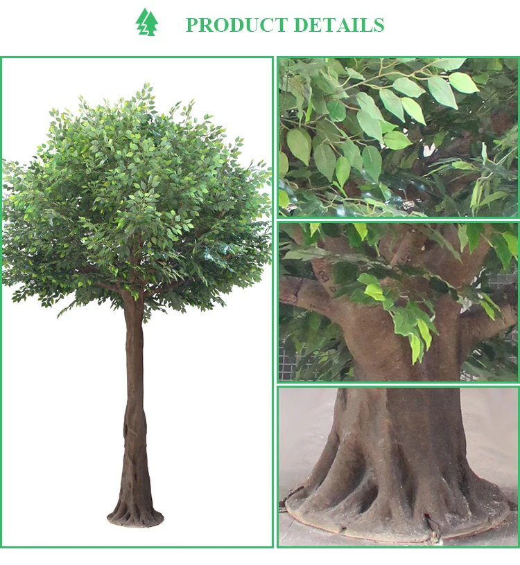 Cheap Big Artificial Banyan Decorative Tree Large Outdoor Artificial