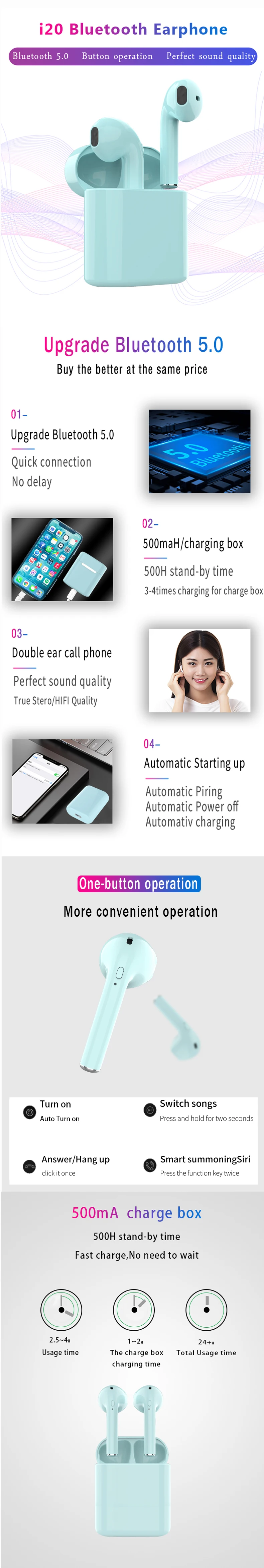 Bio Cellulose Diaphragm Necklace Earbuds High Fidelity Bluetooth Headset Wireless Earphone Handsfree Dual Driver Headphones - ANKUX.COM