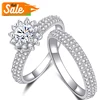2019 new product women wedding couple diamond 925 sterling silver ring