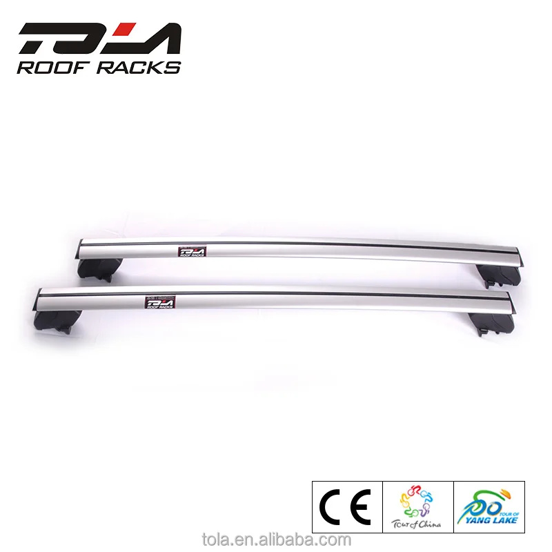 2018 trending products alloy roof rack OEM ODM cross-bar roof bar factory style roof rack rails bars
