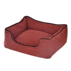 Designed 1 Piece Custom Designed French Style Pet Cat Bed Quilted Dog Bed 1 Piece