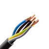 Flexible electric cable power copper rubber insulated 3 core 4mm flexible electric cable