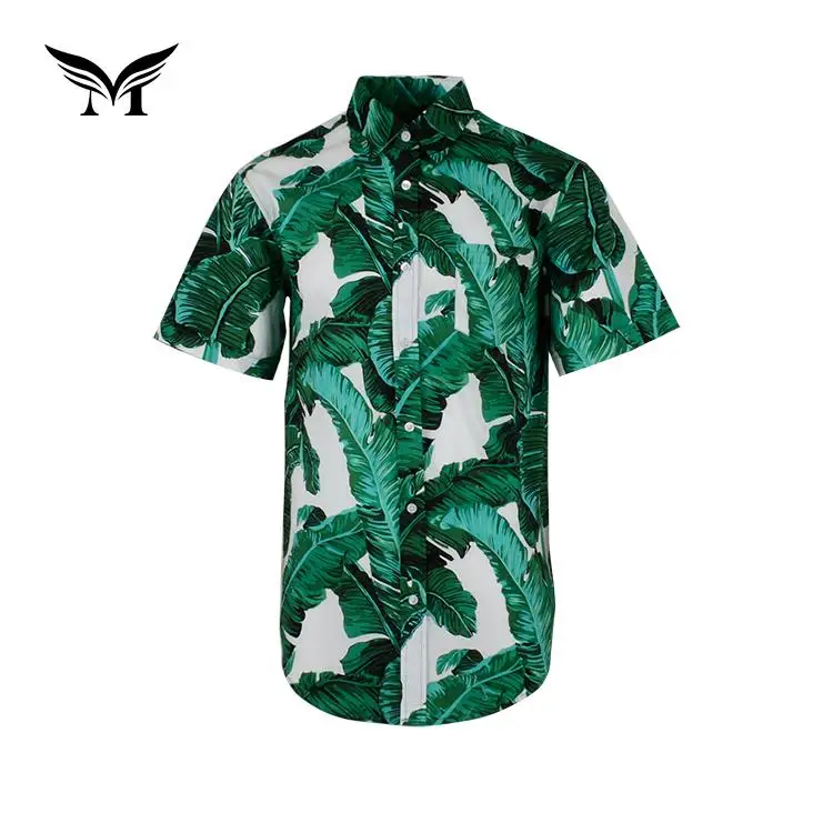 Eco friendly short sleeve big printed tropical holiday causal shirts for men 100% cotton
Eco friendly short sleeve big printed tropical holiday causal shirts for men 100% cotton