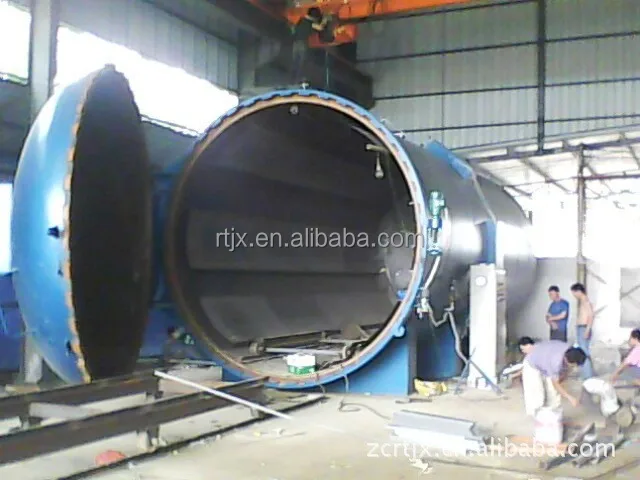 Rubber tyre retreading vulcanization autoclave machine